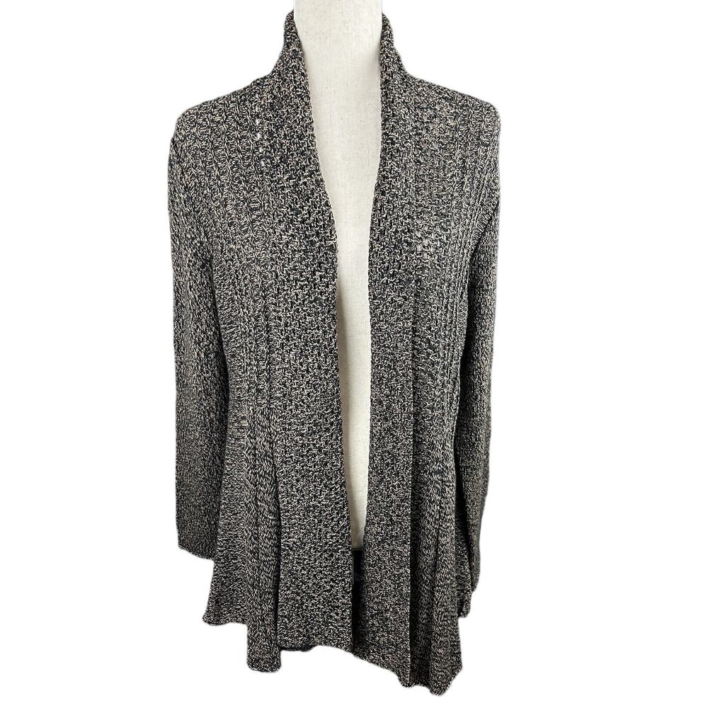 NEW NWT New York Collection Open Front Multi-Weave Sweater Size PL Petite